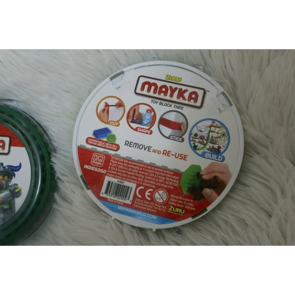 ZURU MAYKA Toy Block Tape 1m/3.2 ft. Lot of 4 - Picture 3 of 7